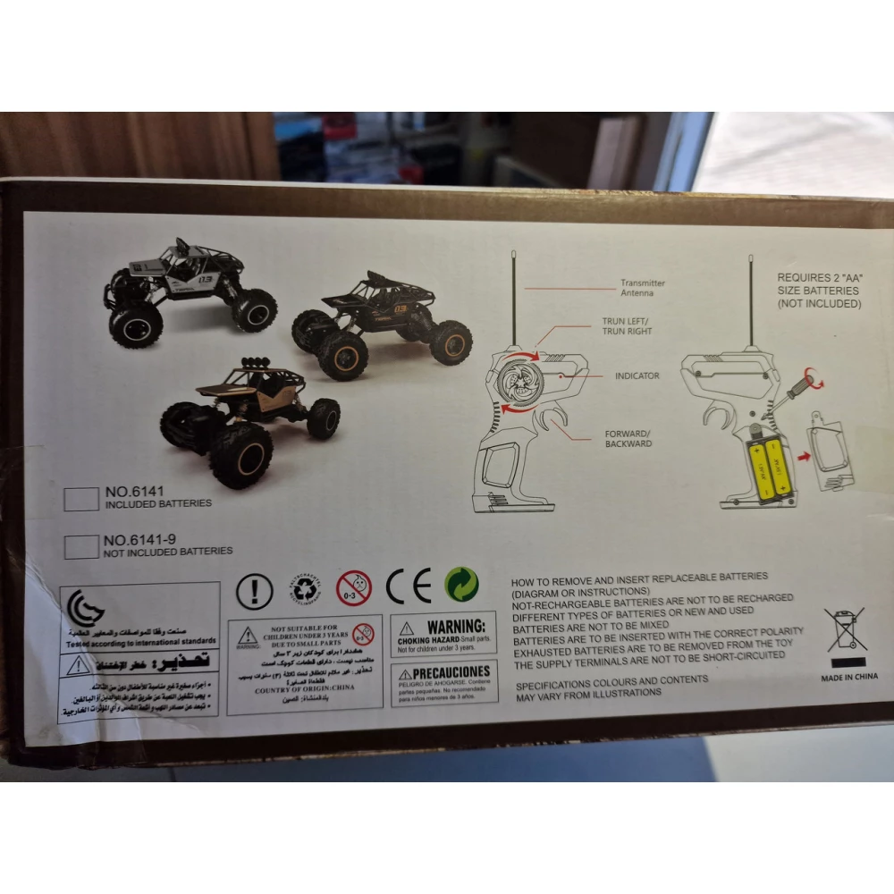 Вездеход RC crazon Rock Crawler 1:16 4WD радиоуправляемый автомобиль