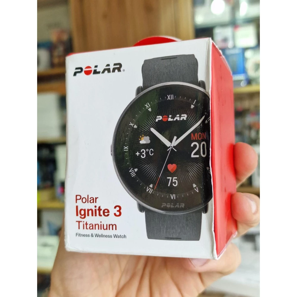Смарт часы Polar Ignite 3 Titanium black