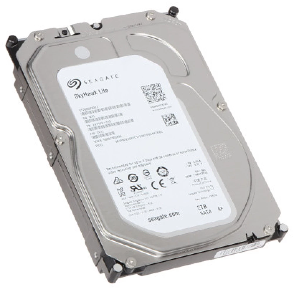 Внутренний диск винчестер Seagate SkyHawk Lite 2TB ST2000VX007 для систем видеонаблюдения, серверный