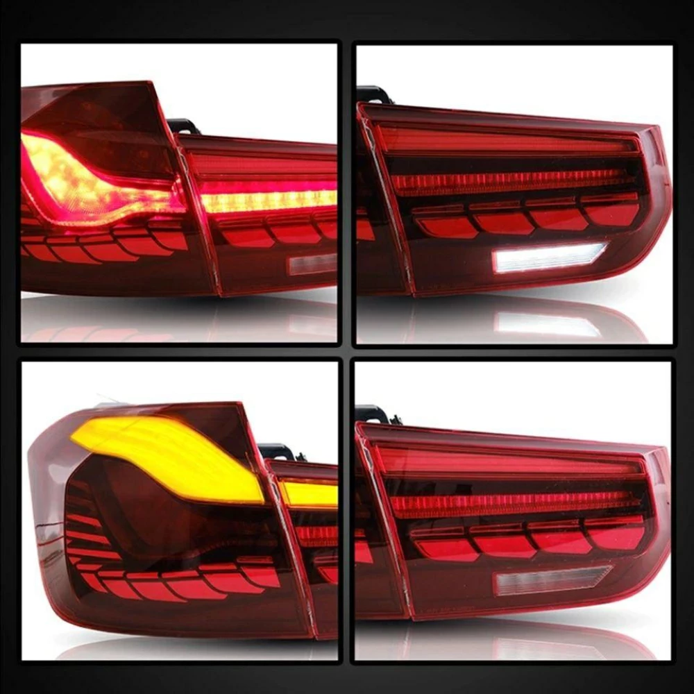 Задние фонари стопы BMW 4 Series F32 2013-2019 год ( В стиле BMW M4 F82 CS) с динамическим поворотом