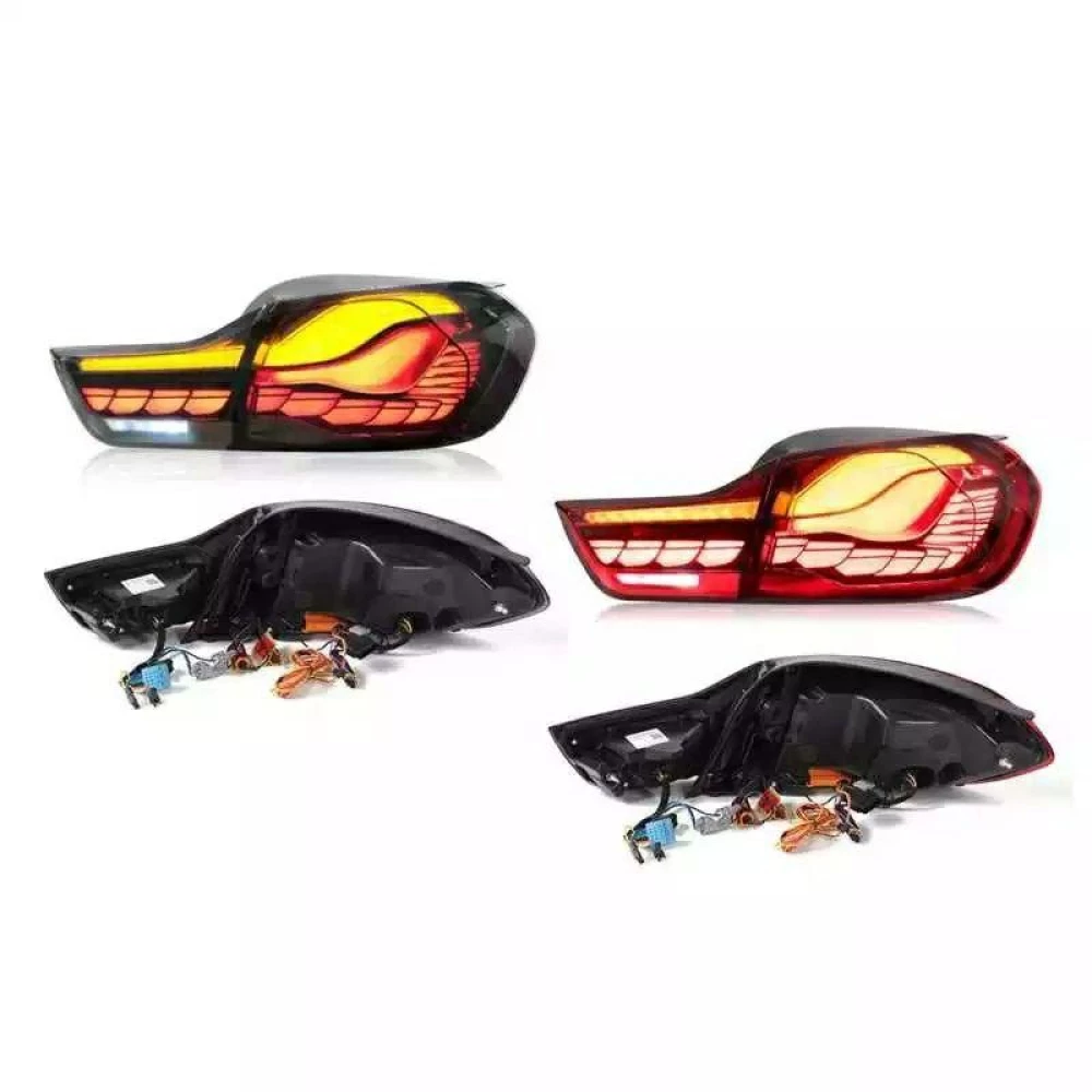 Задние фонари стопы BMW 4 Series F32 2013-2019 год ( В стиле BMW M4 F82 CS) с динамическим поворотом