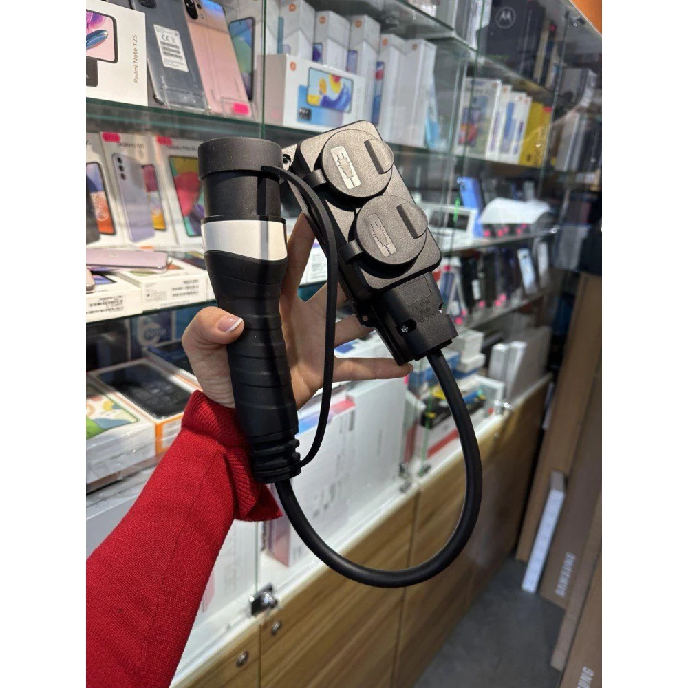 Перехідник зарядний пристрій для електромобіля Type2 3,5kw 16 А Feyree