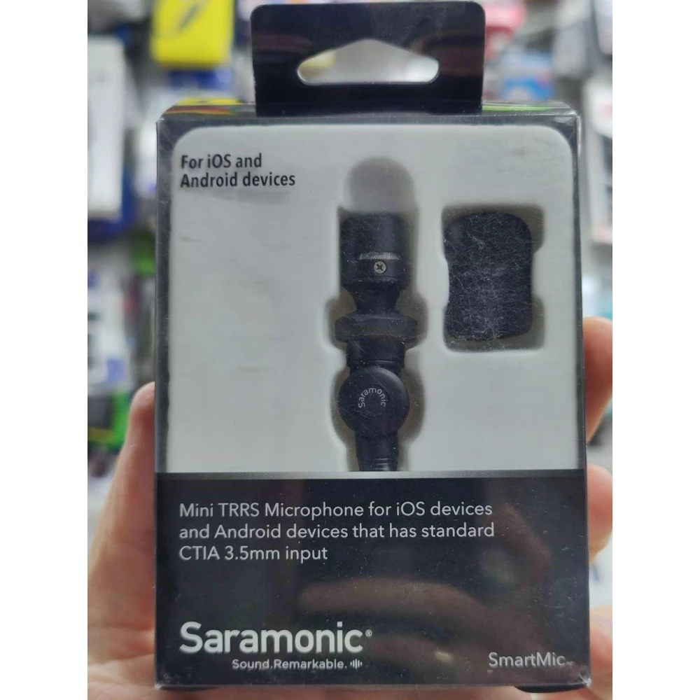 Микрофон Saramonic SmartMic для iPhone, iPad, iPod Touch и Mac (SmartMic)