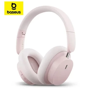 Изображение товара -  Накладные беспроводные Наушники Baseus Bowie D05 Encok Wireless Headphone Pink