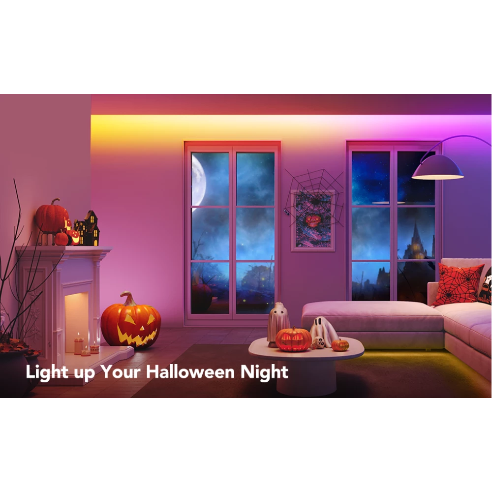 Светодиодная лента для подсветки телевизора GOVEE H619C RGBIC WI-FI + BLUETOOTH LED TV Backlights