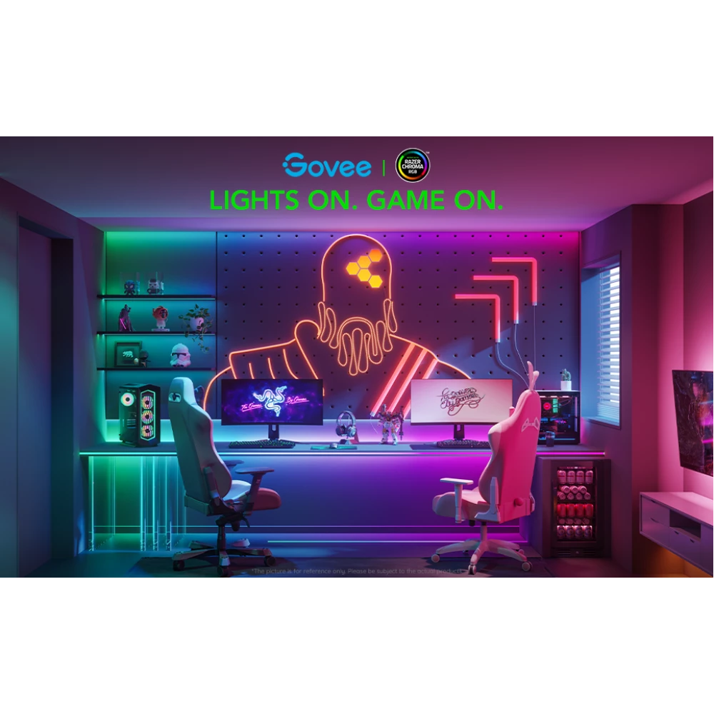 Светодиодная лента для подсветки телевизора GOVEE H619C RGBIC WI-FI + BLUETOOTH LED TV Backlights