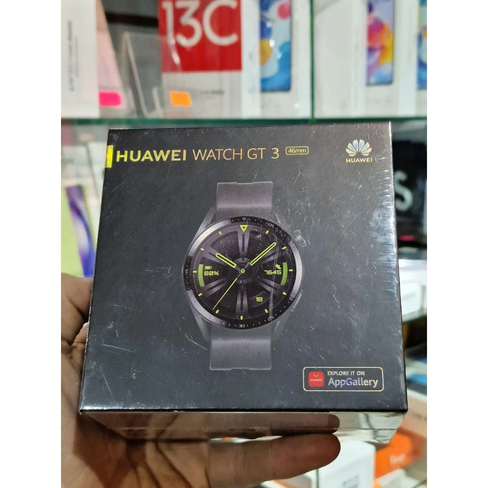 Смарт-часы HUAWEI Watch GT 3 46mm Black jpt-b29