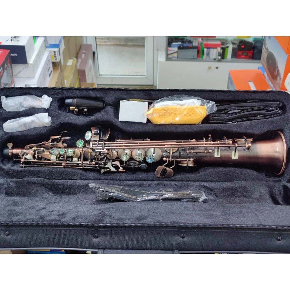 Качественный прямой саксофон в японском стиле