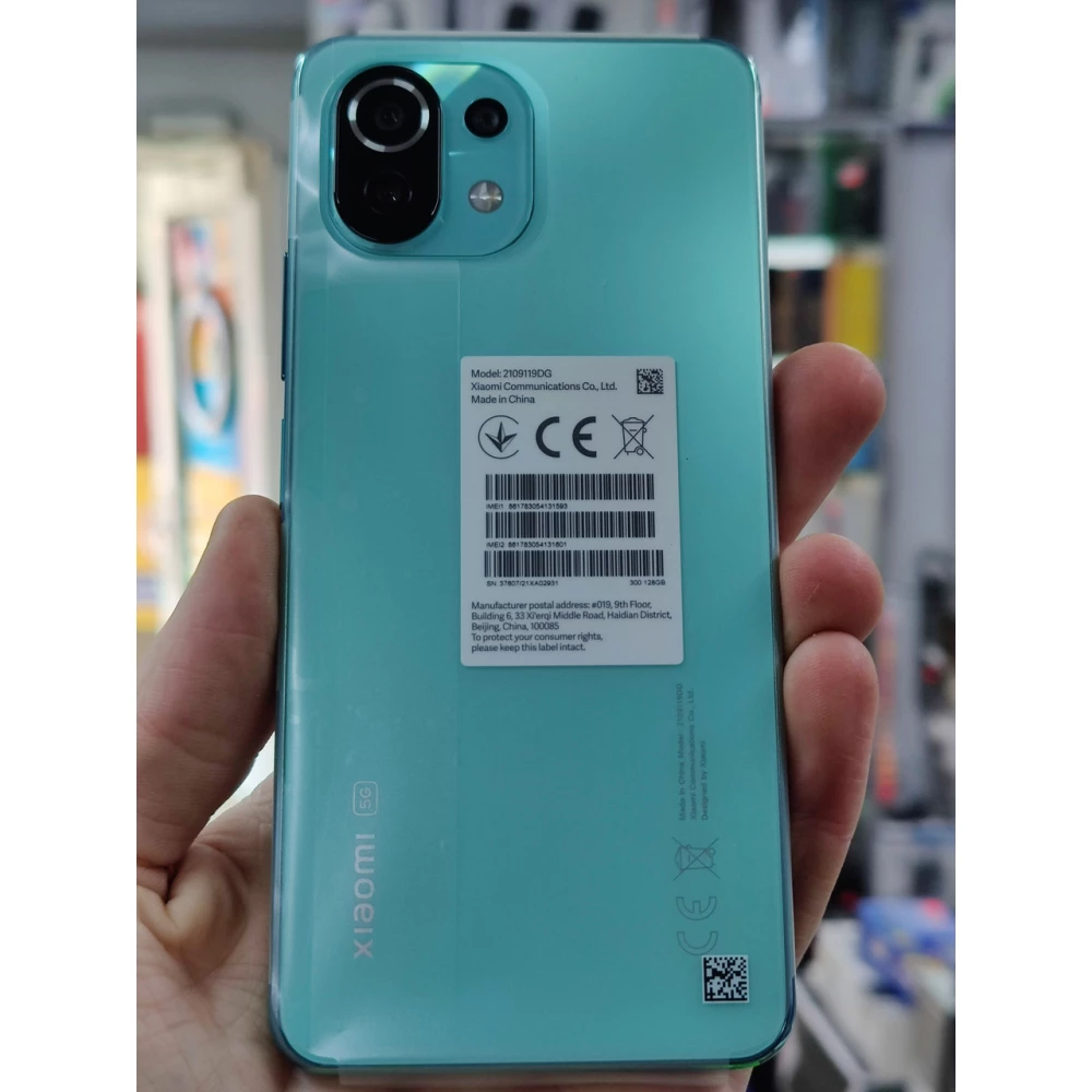 Смартфон Xiaomi MI 11 Lite 5G NE 8/128GB 5G NFC Mint Green Global version + защитное стекло