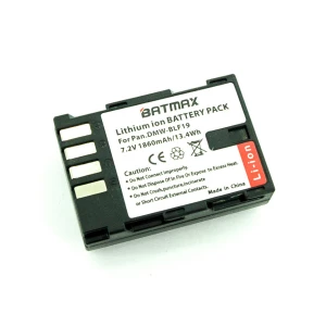 Зображення товара - Акумулятор батарея Batmax DMW-BLF19 1860 mA для Panasonic DC-GH5 DMC-GH3 DMC-GH3K DMC-GH4 DMC-GH4K (Batmax DM