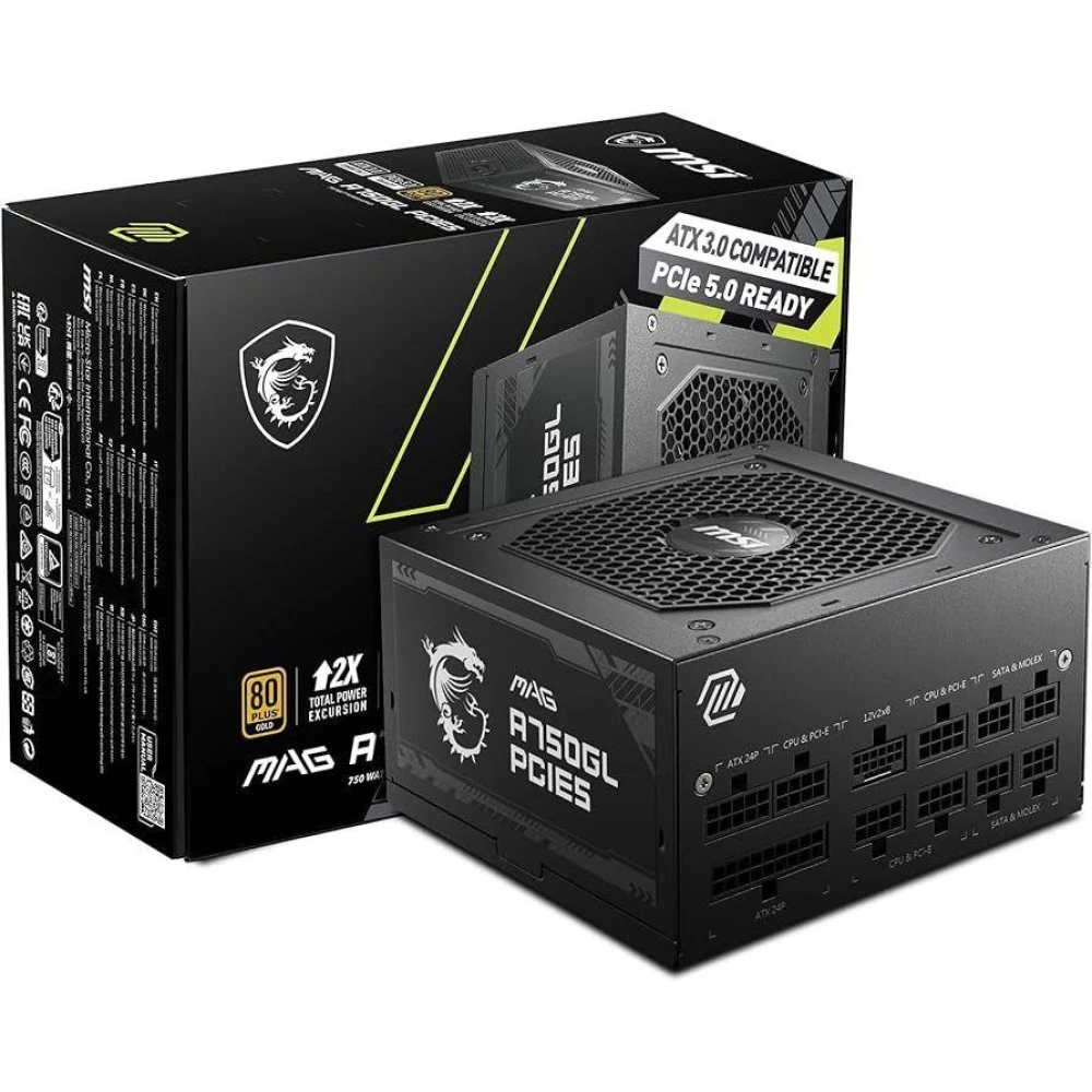 Блок питания MSI MAG A750GL PCIE5 (MAG A750GL PCIE5)