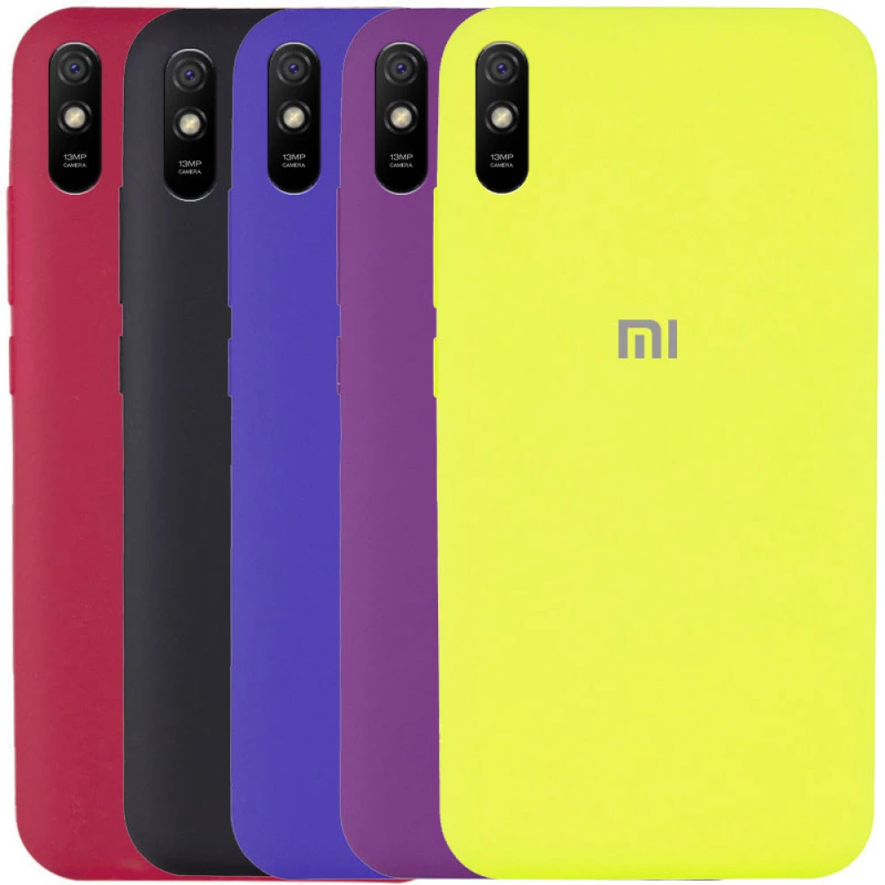 Силиконовый чехол Silicone Cover Full Protective (AA) для Xiaomi Redmi