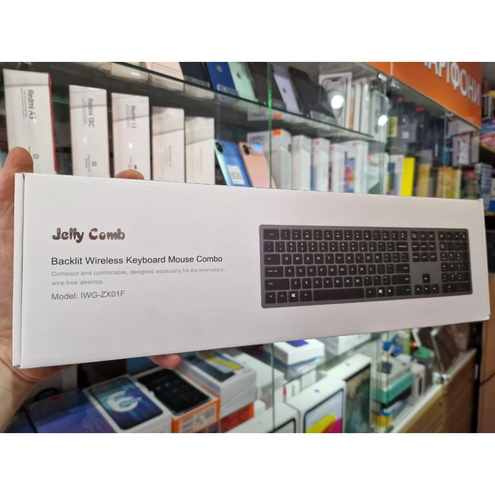 Беспроводная клавиатура Клавиатура Bluetooth JellyComb IWG-ZX01 DE