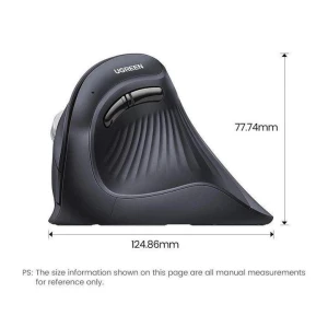 Изображение товара -  Беспроводная вертикальная мышь UGREEN MU008 Bluetooth 5.0