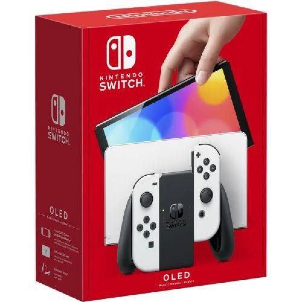 Консоль Nintendo Switch OLED White (0045496453459)