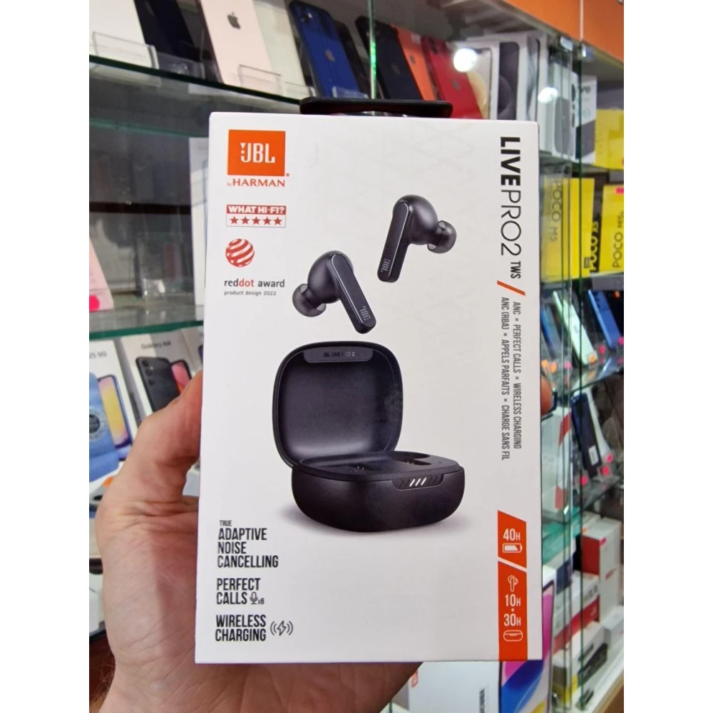 Наушники JBL Live PRO 2 TWS (JBLLIVEPRO2TWSBLK) Black
