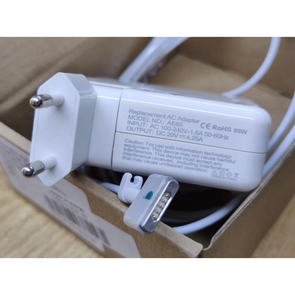 Зарядное устройство ноутбука Apple MacBook pro 85W 20V 4.25A T-style MagSafe2