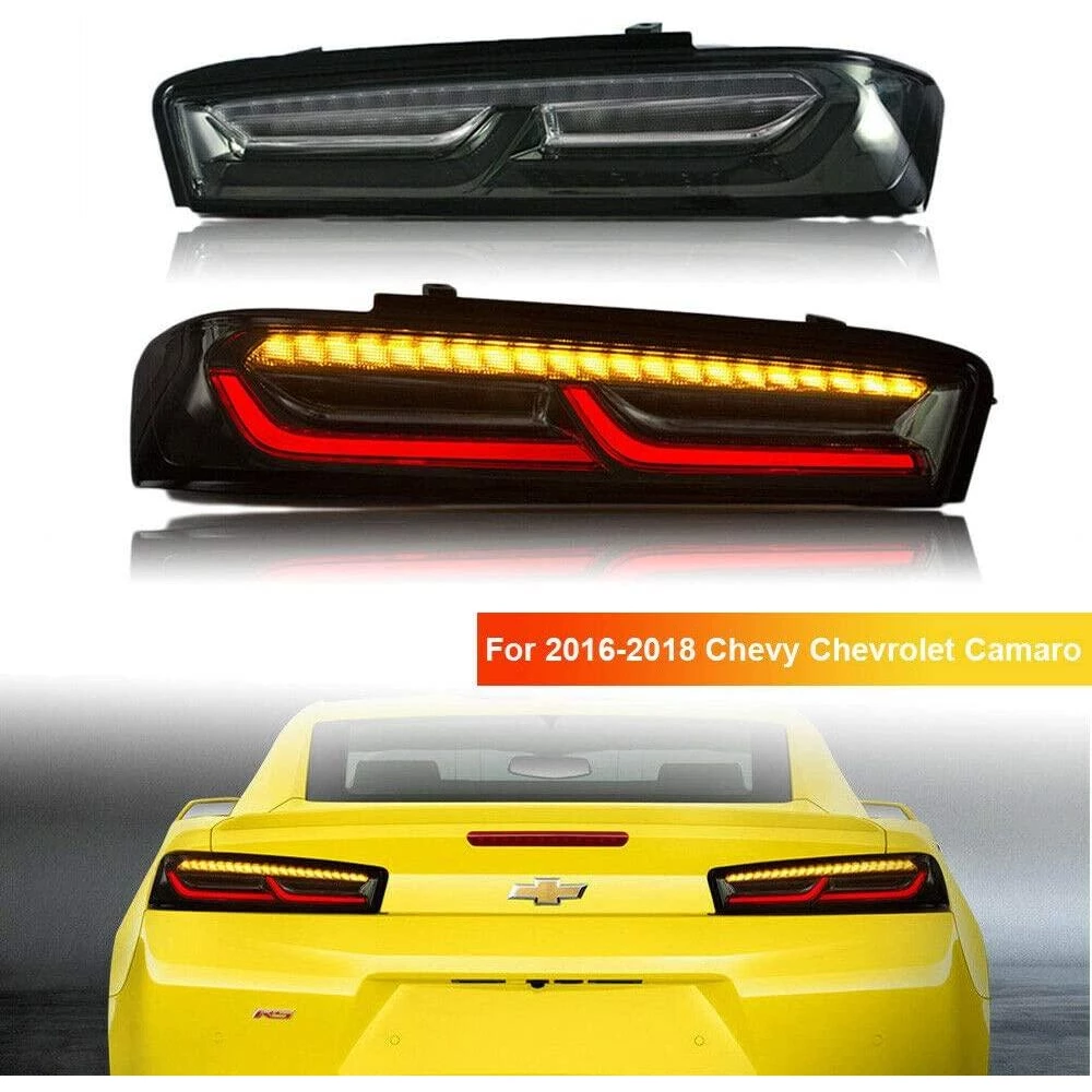 СВЕТОДИОДНІ червоні стопи задні ліхтарі Chevrolet Camaro 6 cc 2015-2019 led