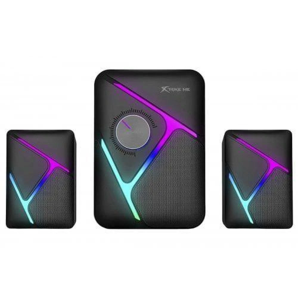 Портативная Колонка со световым эффектом XTRIKE ME SK-610 Gaming Speaker Черная Беспроводная