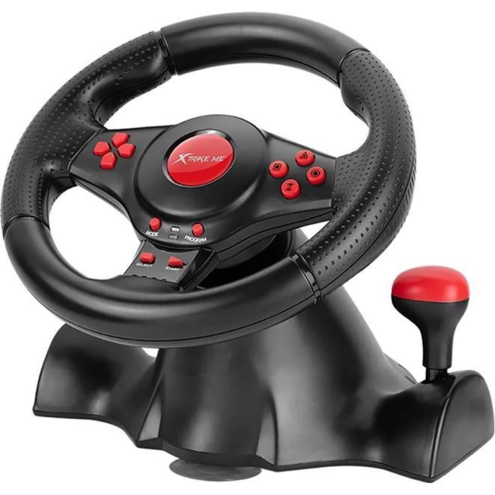 Игровой руль XTRIKE ME GP-903 Racing Wheel с системой виброотдачи и педалями газа и тормоза
