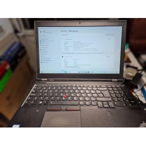 Изображение товара -  Lenovo ThinkPad P50 15.6“ (1920x1080) Full HD Intel Core i7-6820HQ 8/256 SSD nVidia Quadro 61%/Win 11 Pro