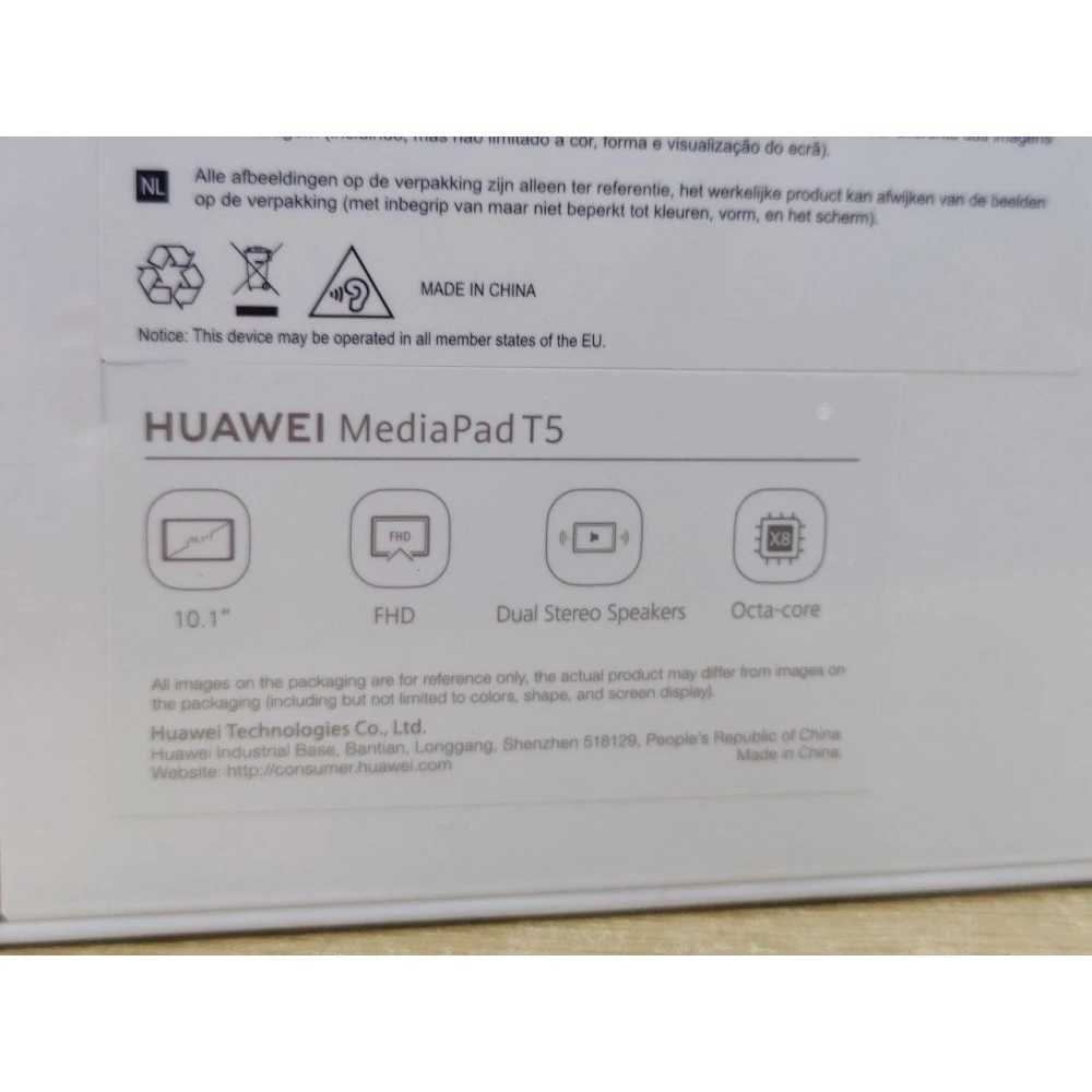 Планшет HUAWEI MediaPad T5 AGS2-L09 10 2/32GB LTE 1 sim Black 5100маг гарантия