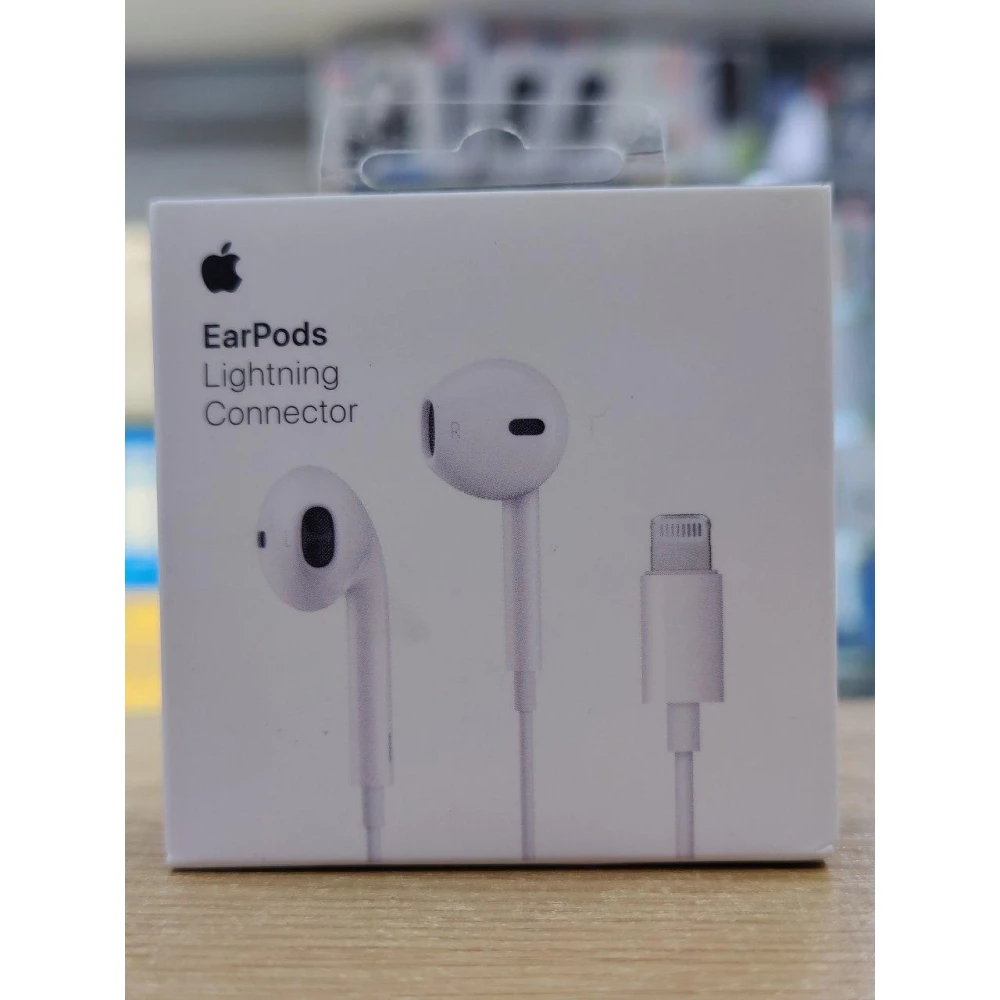 Гарнитура Apple iPod EarPods with Mic Lightning White (MMTN2ZM/A) оригинал