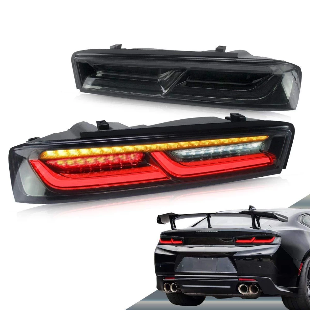 СВЕТОДИОДНІ червоні стопи задні ліхтарі Chevrolet Camaro 6 cc 2015-2019 led