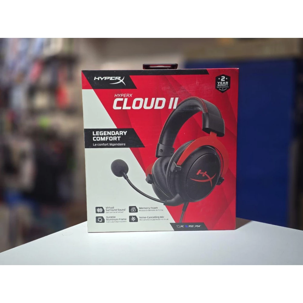 Компьютерная гарнитура KINGSTON HyperX Cloud II Legendary Comfort
