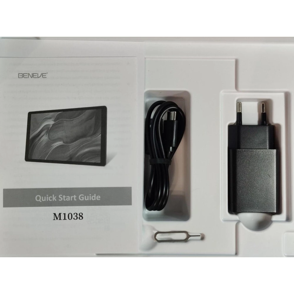 Планшет 10“ BENEVE Android 11, 3/32 1280x800 HD IPS 6000 + чехол + пленка