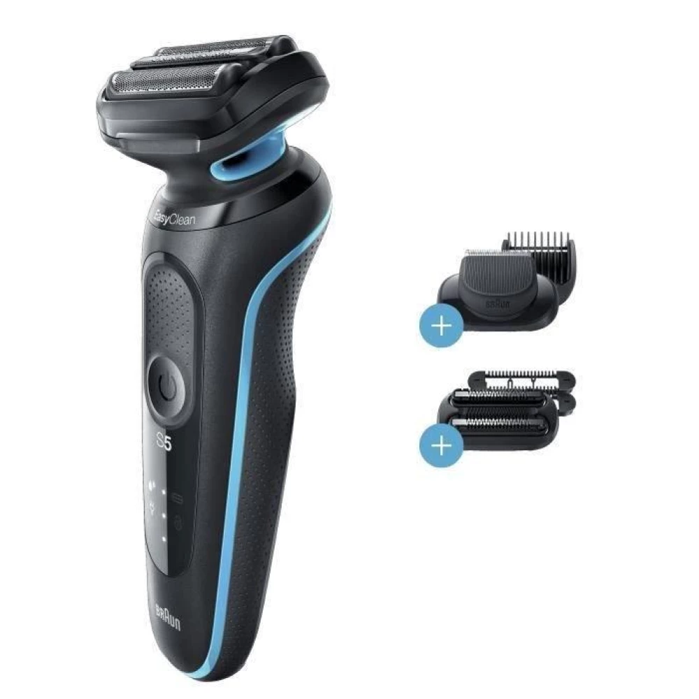 Профессиональная многофункциональная электробритва машинка грумер Braun Series 5 EasyClean Wet&Dry 50-B1000s