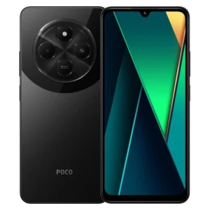 Изображение товара -  Смартфон Poco C75 Black 2 SIM, 6.88“ (1640х720 120 Гц) IPS, MediaTek Helio G81-Ultra, RAM 8GB, ROM 256GB, GPS,