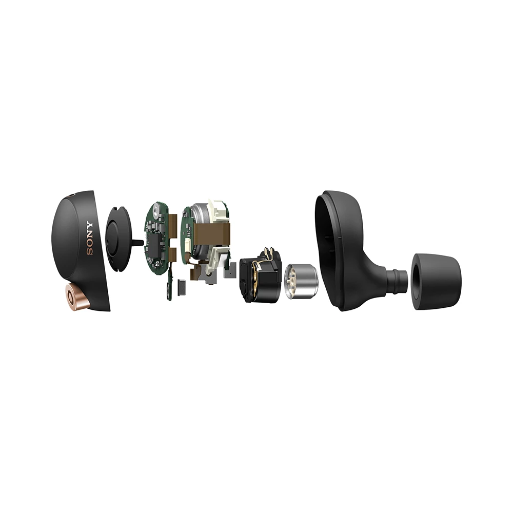 Гарнитура беспроводная TWS Навушники Sony WF-1000XM4 Black (WF-1000XM4B)