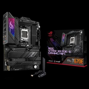 Изображение товара -  Материнская плата Asus ROG STRIX X670E-E GAMING WIFI (sAM5, X670)