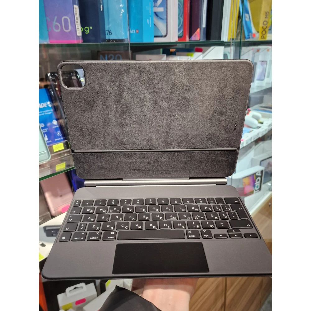 Чехол-клавиатура Apple 11-inch iPad Pro Apple Magic Keyboard (2nd generation) Black (MXQT2RS/A) кирилица