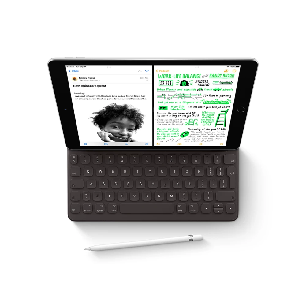 Планшет Apple A2602 iPad 10.2“ Wi-Fi 64GB, Space Grey (MK2L3RK/A) 2021