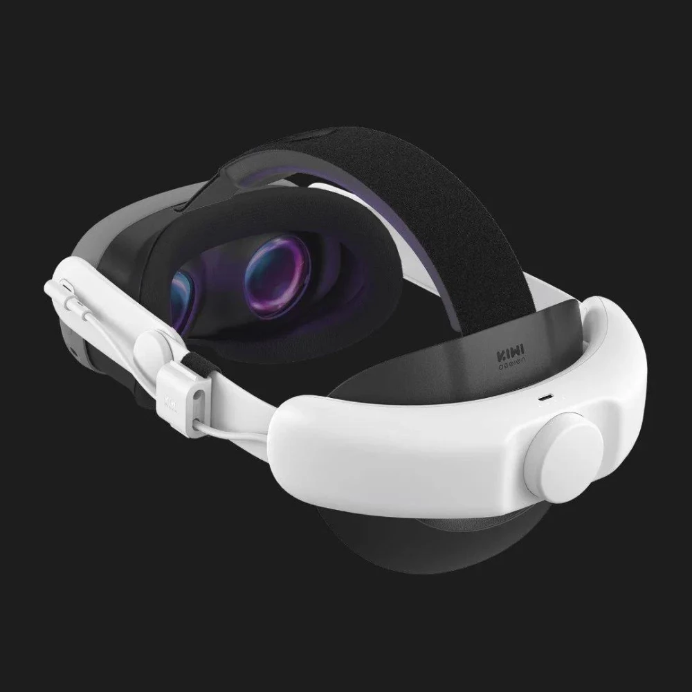 Крепление Kiwi Design с аккумулятором 6400 мАч для Meta Quest 3 и 3s