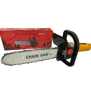 Изображение товара -  Насадка пила на болгарку М10 (12““) на 100-115 мм / Насадка для болгарки / Ланцюгова пила на болгарку