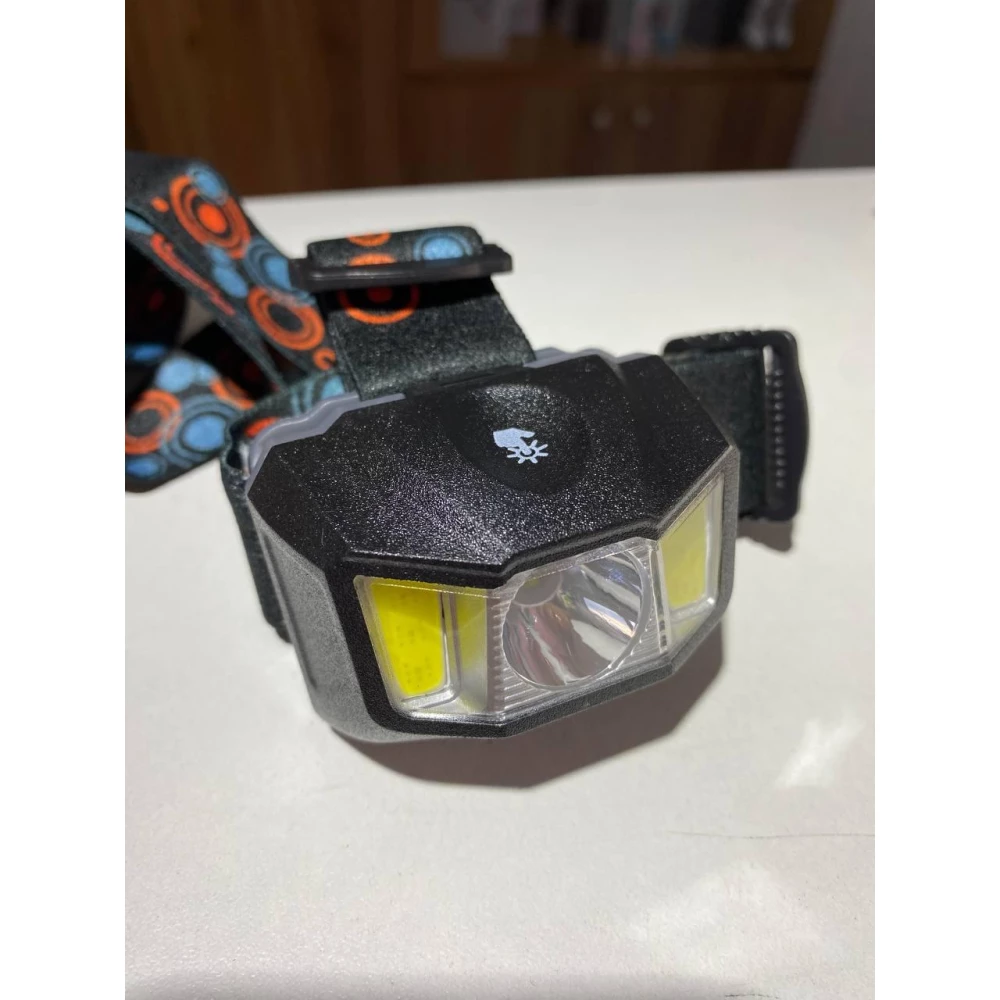 Сенсорный водонепроницаемый налобный фонарь - Speclux Helment Light xpg+gob +  ААА в подарок