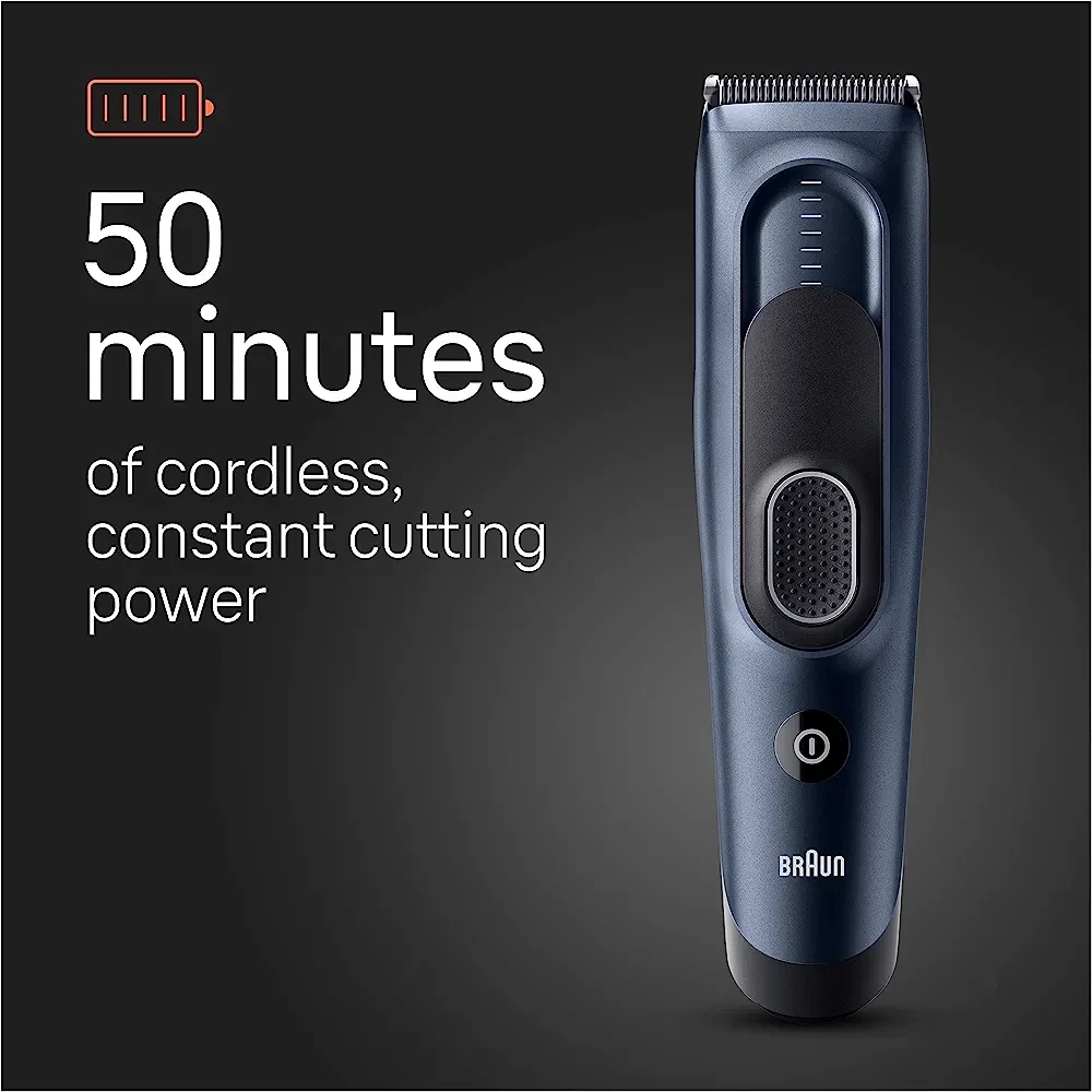 Профессиональная многофункциональная Машинка для стрижки та бороды Триммер Braun Hair Clipper Series 5 5350
