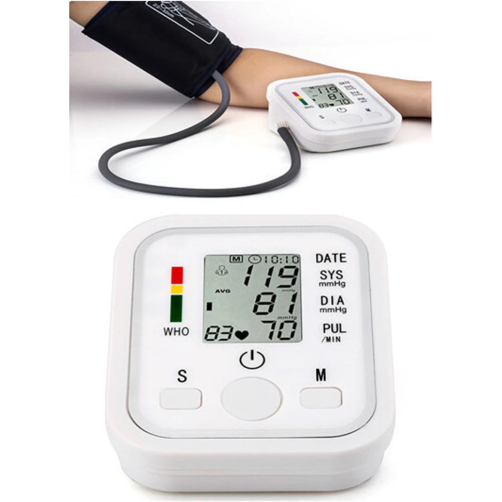 Тонометр плечовий electronic blood pressure monitor arm style
