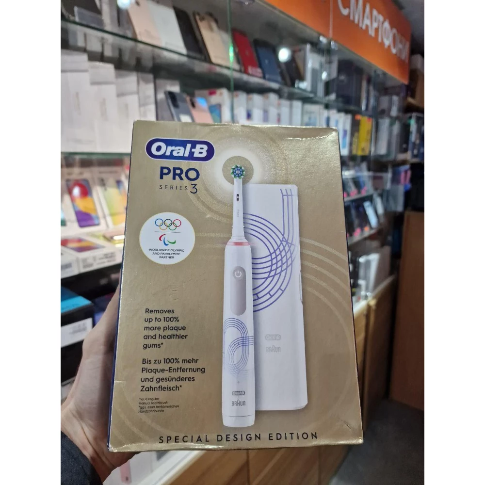 Электрическа зубная щетка Oral-B Pro 3 3500 Olympia Special Edition with Travel Case