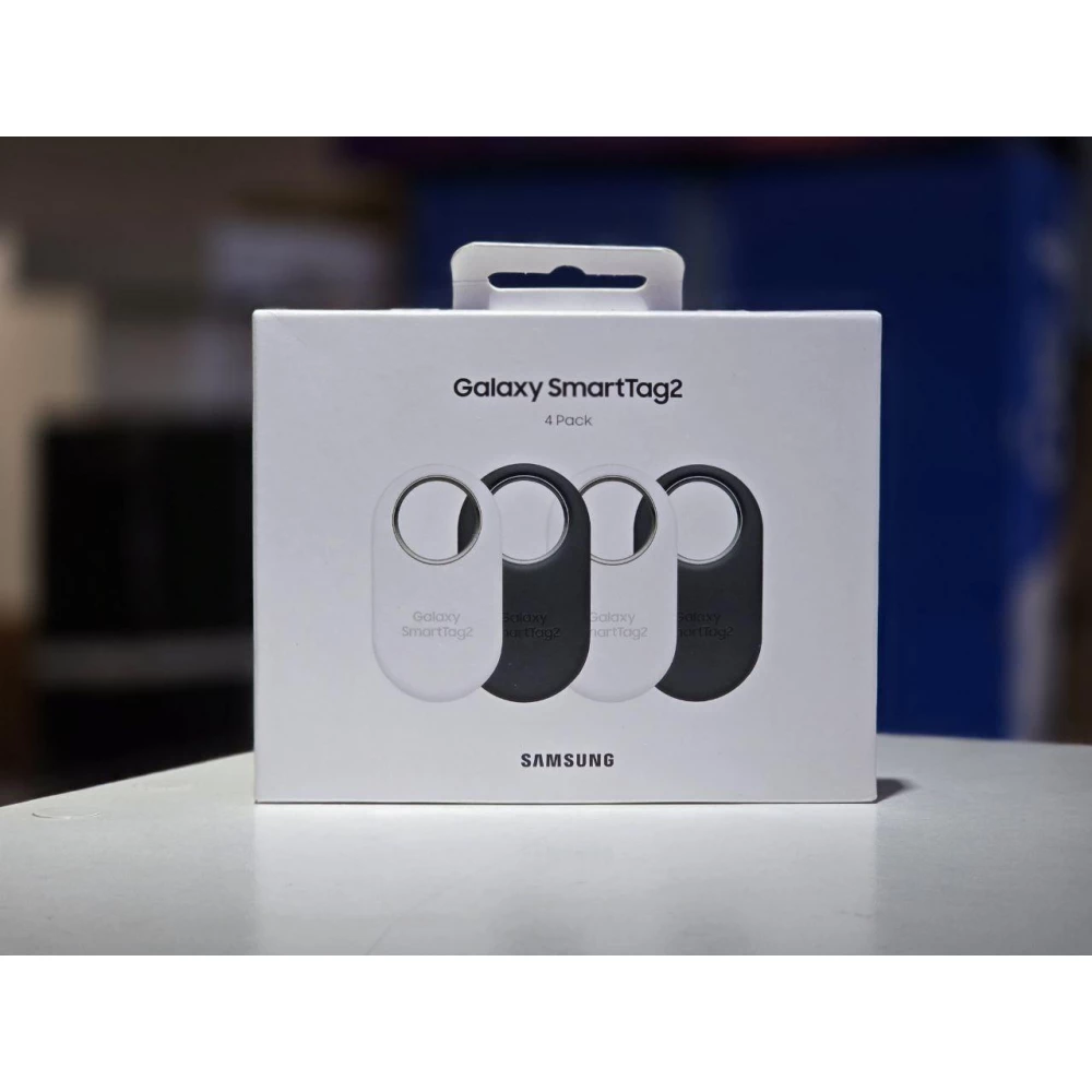 Поисковый брелок Samsung Galaxy SmartTag2 (4 Pack) 2x Black + 2x White (EI-T5600KWEG)