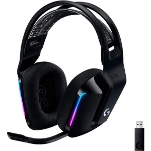 Изображение товара -  Наушники Logitech Lightspeed Wireless RGB Gaming Headset G733 Black (981-000864)