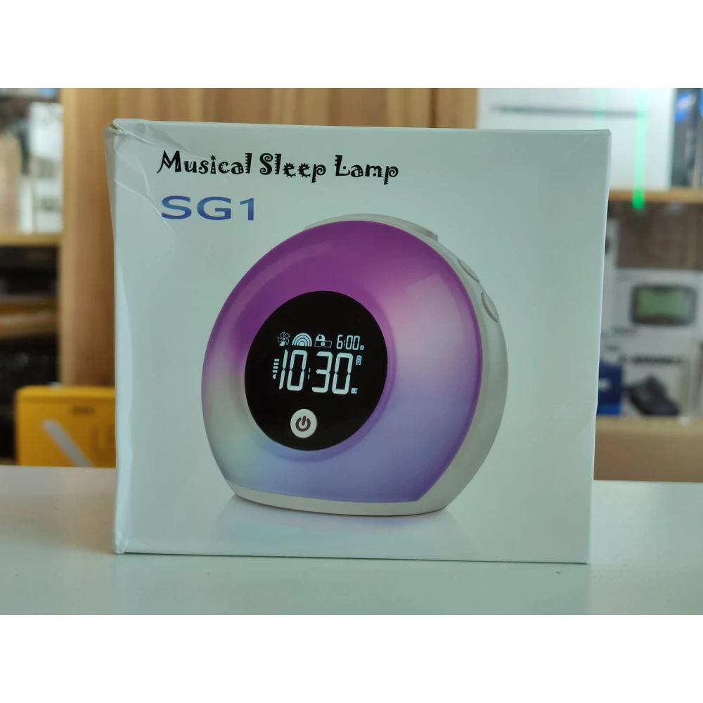 Акустика портативная колонка ночник с будильником SYLLABLE SG1 2000маг