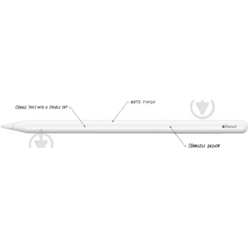 Apple Pencil 2nd Generation для iPad Pro 2018 (MU8F2) запечатан