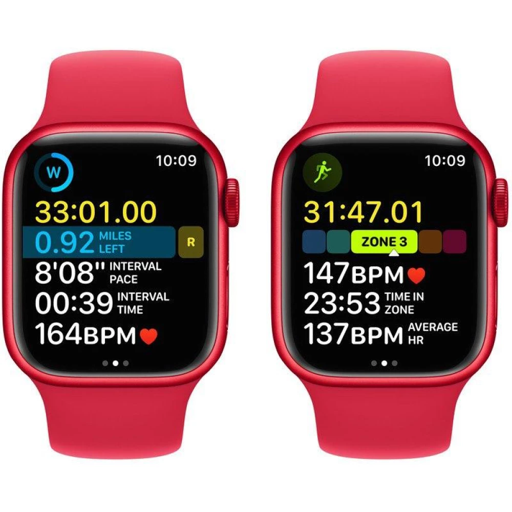Apple Watch Series 8 GPS + LTE 45mm (PRODUCT)RED Aluminum w. (PRODUCT)RED Sport B. (MNKA3)