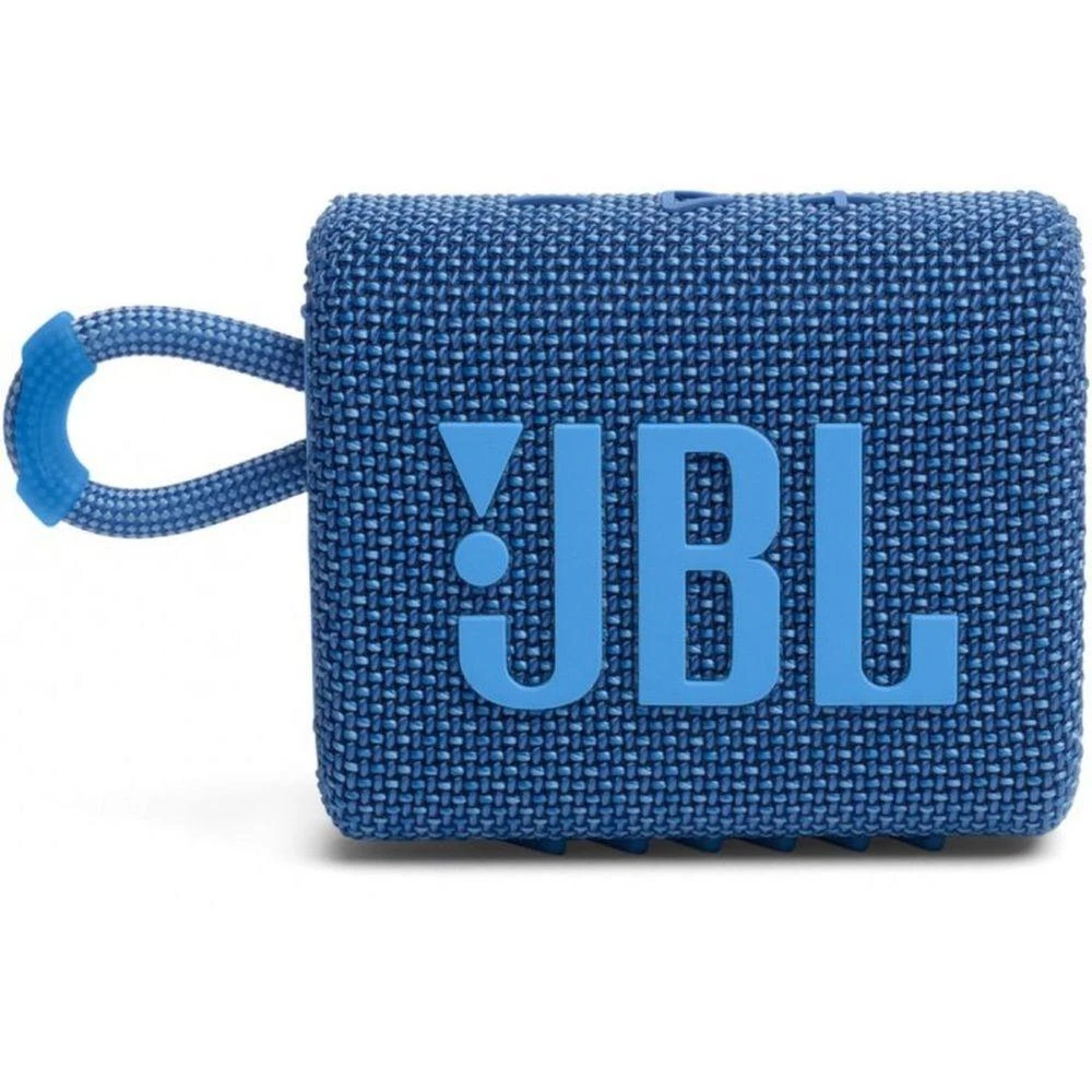 Портативна акустика колонка JBL Go 3 Blue Coral JBLGO3ECOBLU