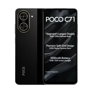 Изображение товара -  Смартфон Xiaomi Poco C71 3/64GB 6.88“; IPS;1640x720; 120 Гц ОС:14 5000маг Global EU Black