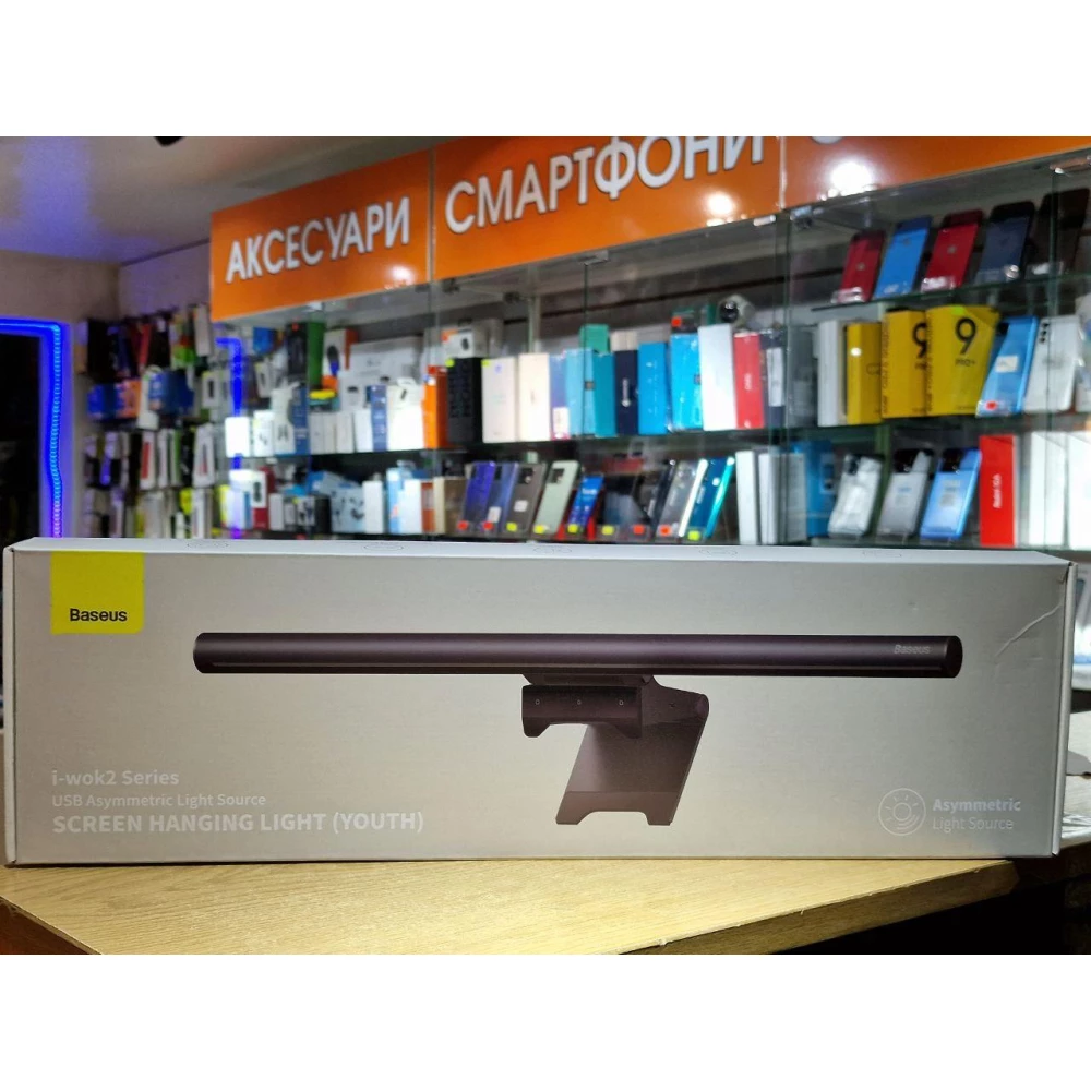 Лампа для монитора, лампа-скринбар Baseus i-wok2 Series USB Asymmetric Light S bs-lt004